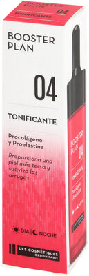 Booster tonificante les cosmetiques nº4 booster plan