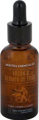 Les Cosmetiques Aceites esenciales argán y germen de trigo