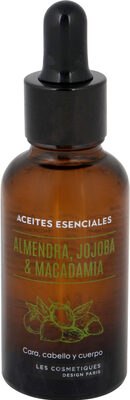 Les Cosmetiques Aceites esenciales almendras, jojoba y macadamia