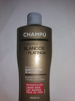 Deliplus Champú Cabellos Blancos y Platinos