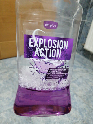 Deliplus Enjuague bucal explosion action