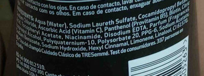 Tresemme Champú cuidado clásico