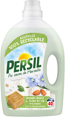 Persil Lessive Liquide Peau Sensible Amande Douce 40 Lavages