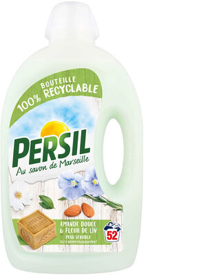 Persil Lessive Liquide Peau Sensible Amande Douce 52 Lavages
