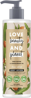 Love Beauty And Planet Lait Corps Nutrition Veloutée