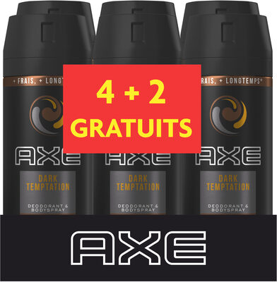 AXE Déodorant Homme Spray Dark Temptation Lot