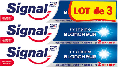 Signal Sig tub75x3 wsyst blanc