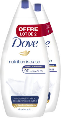 Dove Gel Douche Nutrition Intense Lot de 2