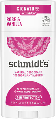 Schmidt's Déodorant Stick Signature Rose + Vanille