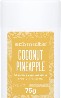 Schmidt's Déodorant Stick Peaux Sensibles Noix de Coco + Ananas