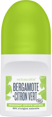 Schmidt's Déodorant Bille Bergamote + Citron Vert