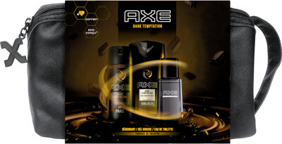 AXE Trousse Dark Temptation Eau de Toilette , Déodorant & Gel Douche x1