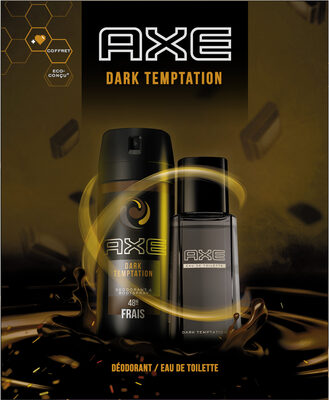 Axe Coffret Dark Temptation Homme Eau de Toilette & Déodorant x1