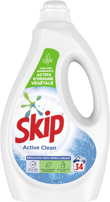 SKIP Lessive Liquide Active Clean - 34 Lavages