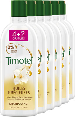 Timotei Shampoing Huiles Précieuses Lot de 6(4+2 Offerts)