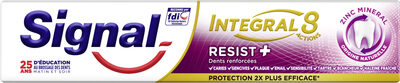 Signal Dentifrice Antibactérien Resist Plus Protection 18H