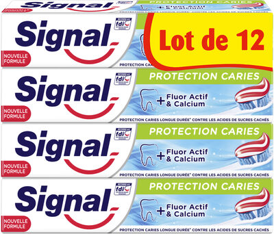 Signal Dentifrice Protection Caries 12x75ml