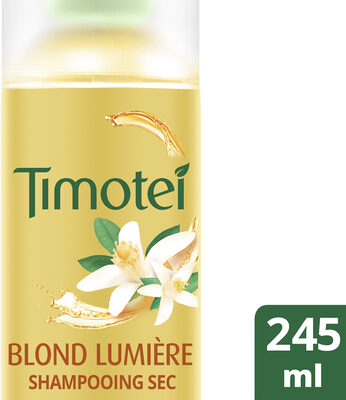Timotei Blond Lumière Shampoing Sec au Extrait d'Orange Cheveux Blonds