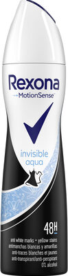REXONA Déodorant Femme Spray Anti Transpirant Invisible Aqua