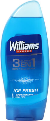 Williams Gel Douche Homme 3 en 1 Ice Fresh