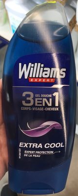 Williams Gel Douche Homme 3 en 1 Extra Cool