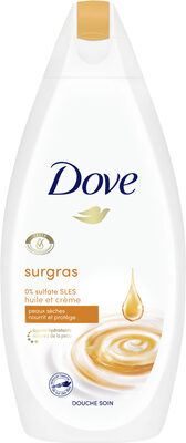 Dove Gel Douche Surgras Huile et Crème