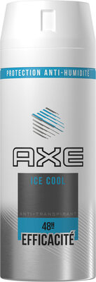 AXE Ice Cool Déodorant Homme Spray Antibactérien Menthe Glacial & Citron Protection Anti-Humidité 48H Spray