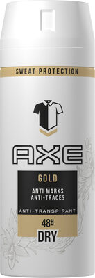 AXE Gold Déodorant Homme Spray Antibactérien Dry Anti-Traces Protection 48H
