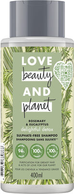 Love Beauty and Planet Shampooing cascade detox
