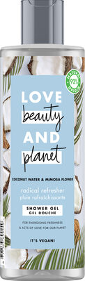 Love Beauty And Planet Gel Douche Pluie Rafraîchissante