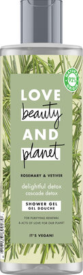 Love Beauty And Planet Gel Douche Cascade Détox