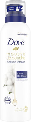 Dove Nutrition Intense Gel Douche Mousse à l'Huile de Coton 24h de Douceur Douche & Rasage