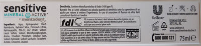Sensitive mineral active Protezione gengive by Mentadent