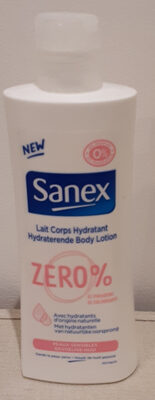 Sanex ZERO% lait corps hydratant