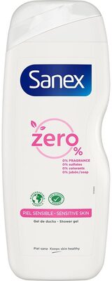 Sanex Gel de ducha zero% piel sensible