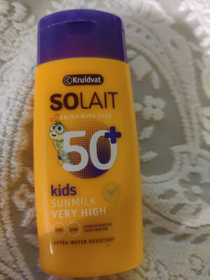kruidvat Solait kids sunmilk 50+ very high