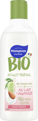 Monsavon Gel Douche Certifié Bio et Vegan Au Lait d'Amande