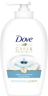 DOVE Care & Protect Crème Lavante Pompe Antibactérienne