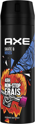 Axe Déodorant Bodyspray Homme Skate & Roses 48h Non-Stop Frais