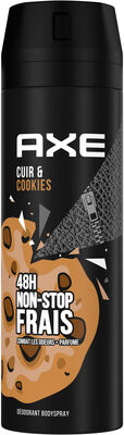 Axe Déodorant Homme Collision Cuir & Cookies 48h Non-Stop Frais