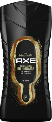 Axe Gel Douche Homme Magnum Gold Caramel Billionaire 12h Parfum Frais