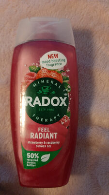 Unilever Radox strawberry and rasberry shower gel
