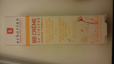 Erborian BB crème au ginseng korean formula