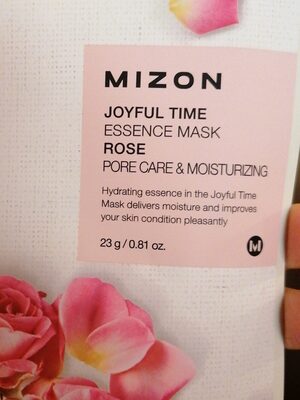 Mizon Rose sheet mask