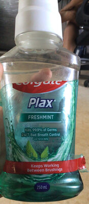 Colgate fresh mint mouth wash