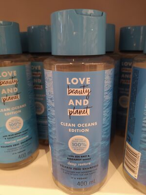 Love Beauty and Planet Sea Salt & Bergamot Shampoo