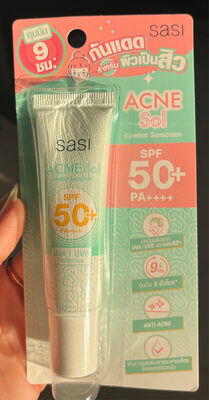 Sasi AcneSol + comfort sunscreen