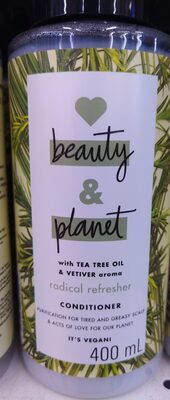 Love Beauty and Planet Tea Tree Oil & Vetiver Conditioner