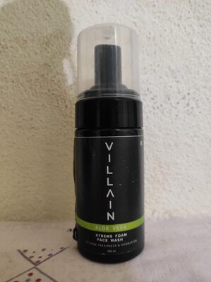 villain lifestyle PVT.LMT villain aloe vera foam face wash