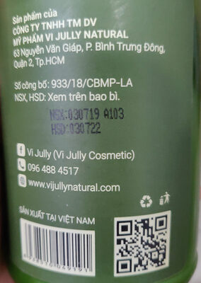 Vi Jully pomelo shampoo